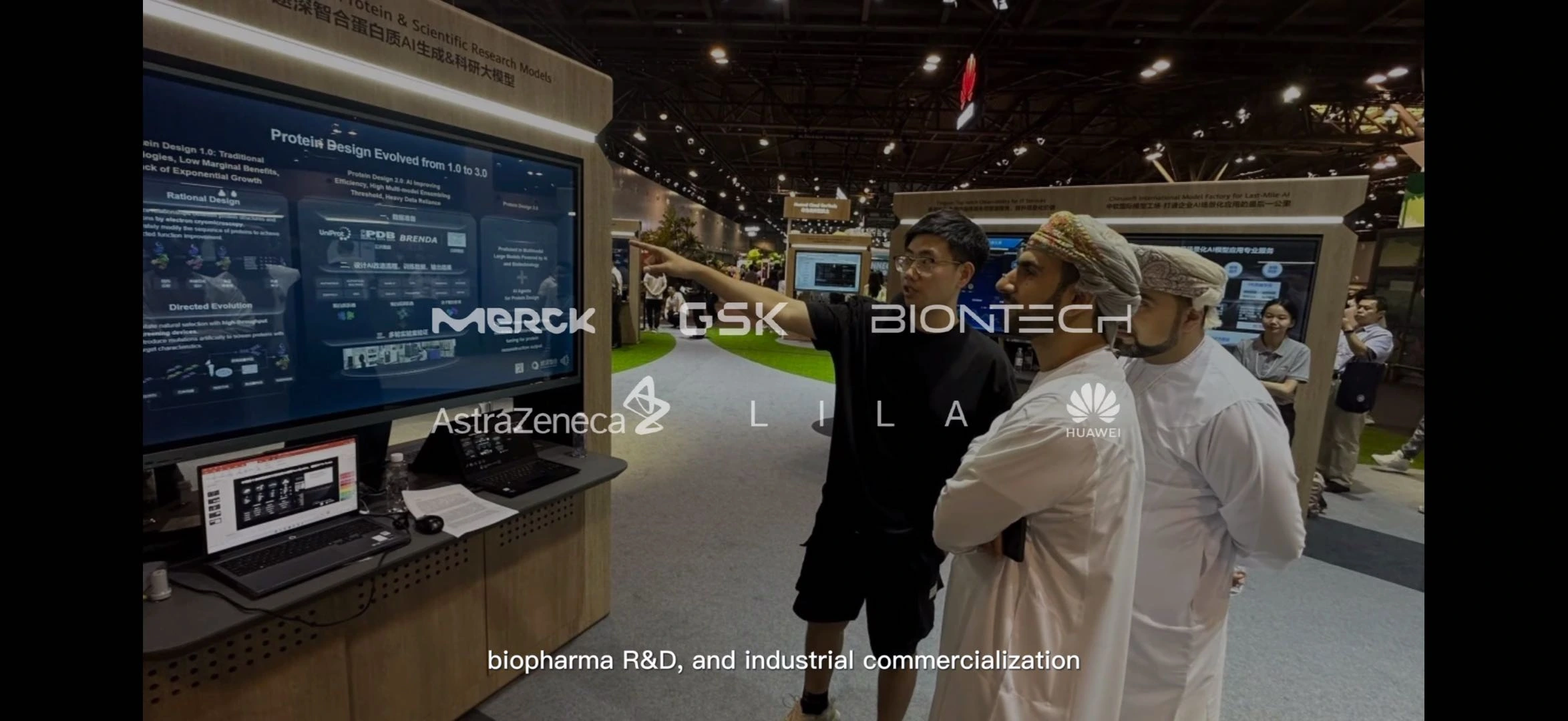 Toursynbio at an industry exhibition